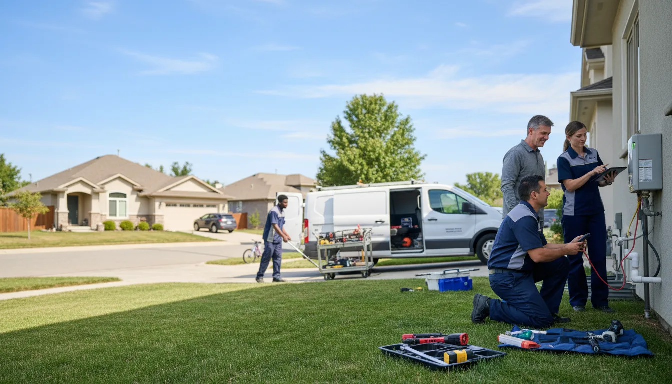 Tankless water heater service in Neffs, OH